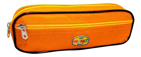 Estuche Para Lápices 20x9cms Naranja - Ps