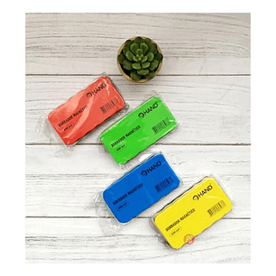 Pack 12 Borradores Magnéticos 11x6cm Colores - Ps