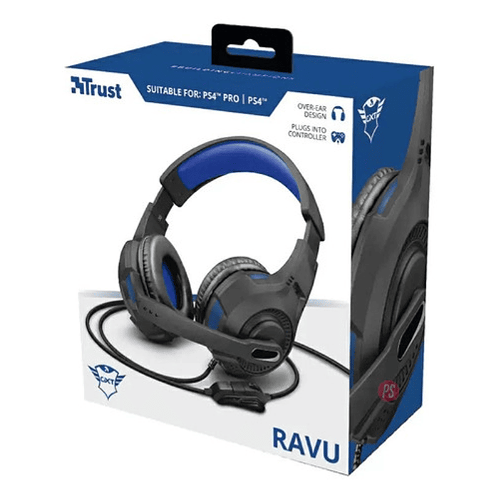 Audífonos Gamer Compatible Ps4 Y Ps5 Gxt 307b Ravu - Ps 7