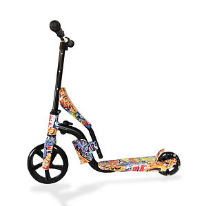 Scooter Aluminio Diseño Con Asiento 2 Ruedas Led - PS