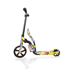 Scooter Aluminio 2 Ruedas Led Diseño Con Asiento - PS