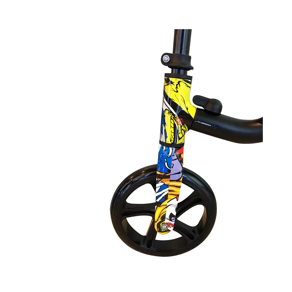 Scooter Aluminio 2 Ruedas Led Diseño Con Asiento - PS 4