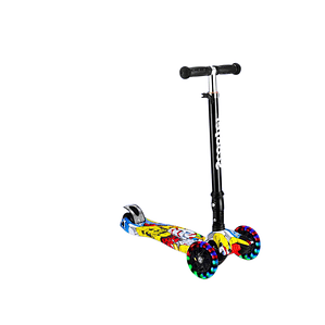 Scooter Aluminio De 3 Ruedas Ilumindas Diseño - PS