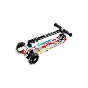 Scooter Aluminio Diseño De 3 Ruedas Iluminadas - PS