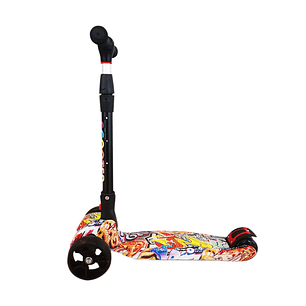 Scooter Aluminio 3 Ruedas Led Diseño - PS