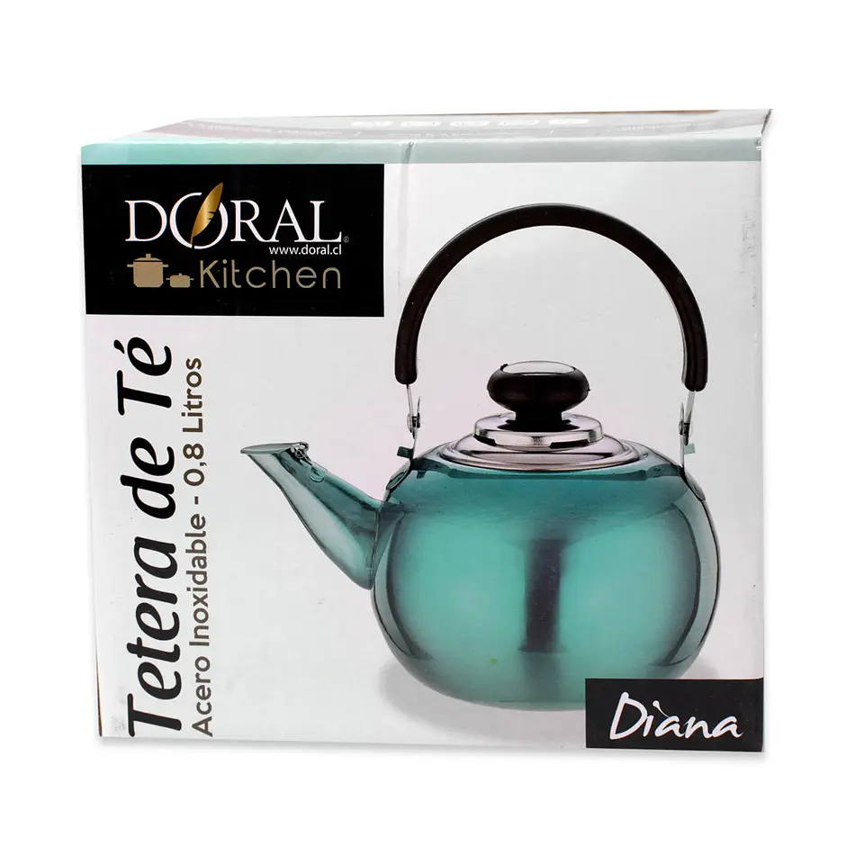 Tetera Para Té De Acero Inoxidable Calipso - PS 4