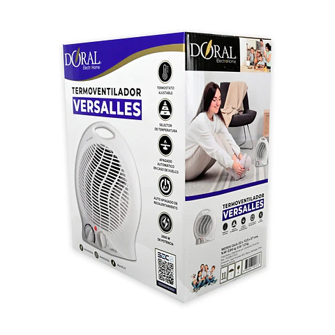 Termoventilador Eléctrico 2000w Versalles - PS