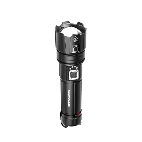 Linterna Led Zoom Telescópico 16cms Resiste Agua - PS