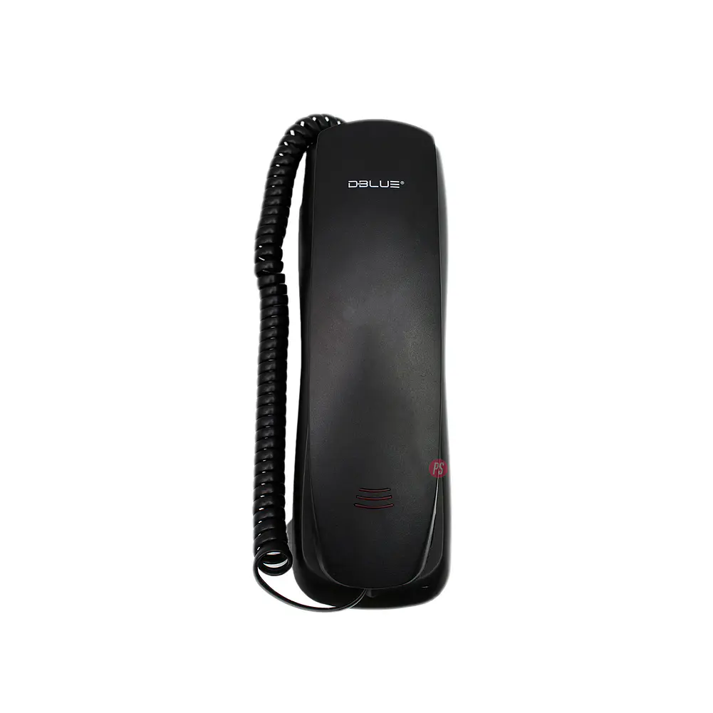 Teléfono Fijo Para Pared O Sobremesa Negro - PS 2