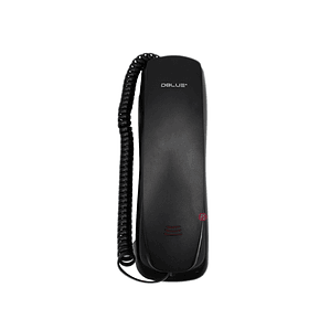 Teléfono Fijo Para Pared O Sobremesa Negro - PS