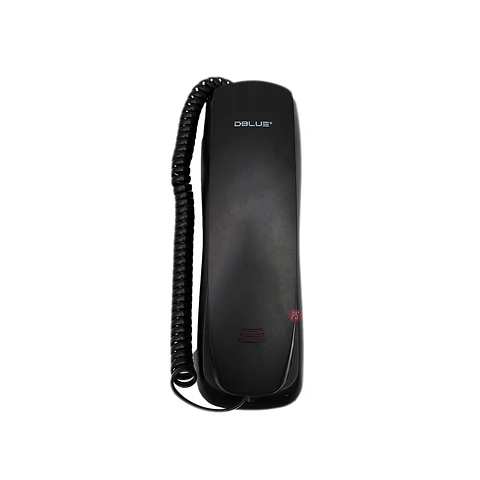Teléfono Fijo Para Pared O Sobremesa Negro - PS