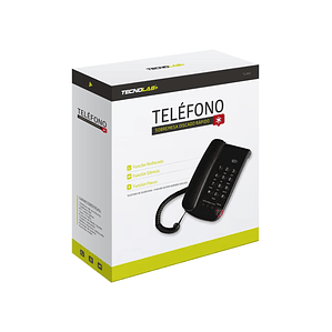 Teléfono Fijo Con Notificación Llamada Luminoso Blanco - Ps