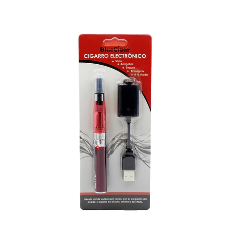 Vaporizador Electrónico Con Cargador Color Rojo - PS