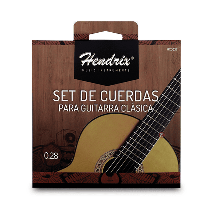 Set De Cuerdas Para Guitarra Clásica Espesor 0.28 - PS 1