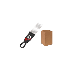 Peineta Cepillo Para Guiro Negro - PS