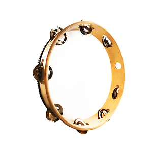 Pandero Tamborine 8 Pulgadas 6 Sonajas - Ps