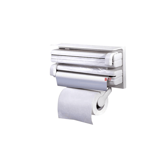 Dispensador Papel Triple Cocina Film Alusa - PS 1