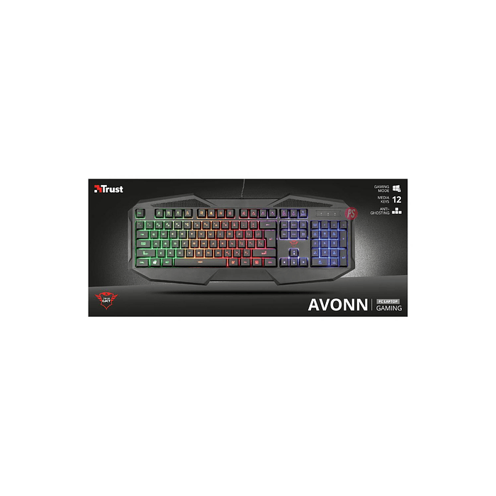 Teclado Gamer Iluminación Rgb Gxt 830-RW Avoon - PS 4