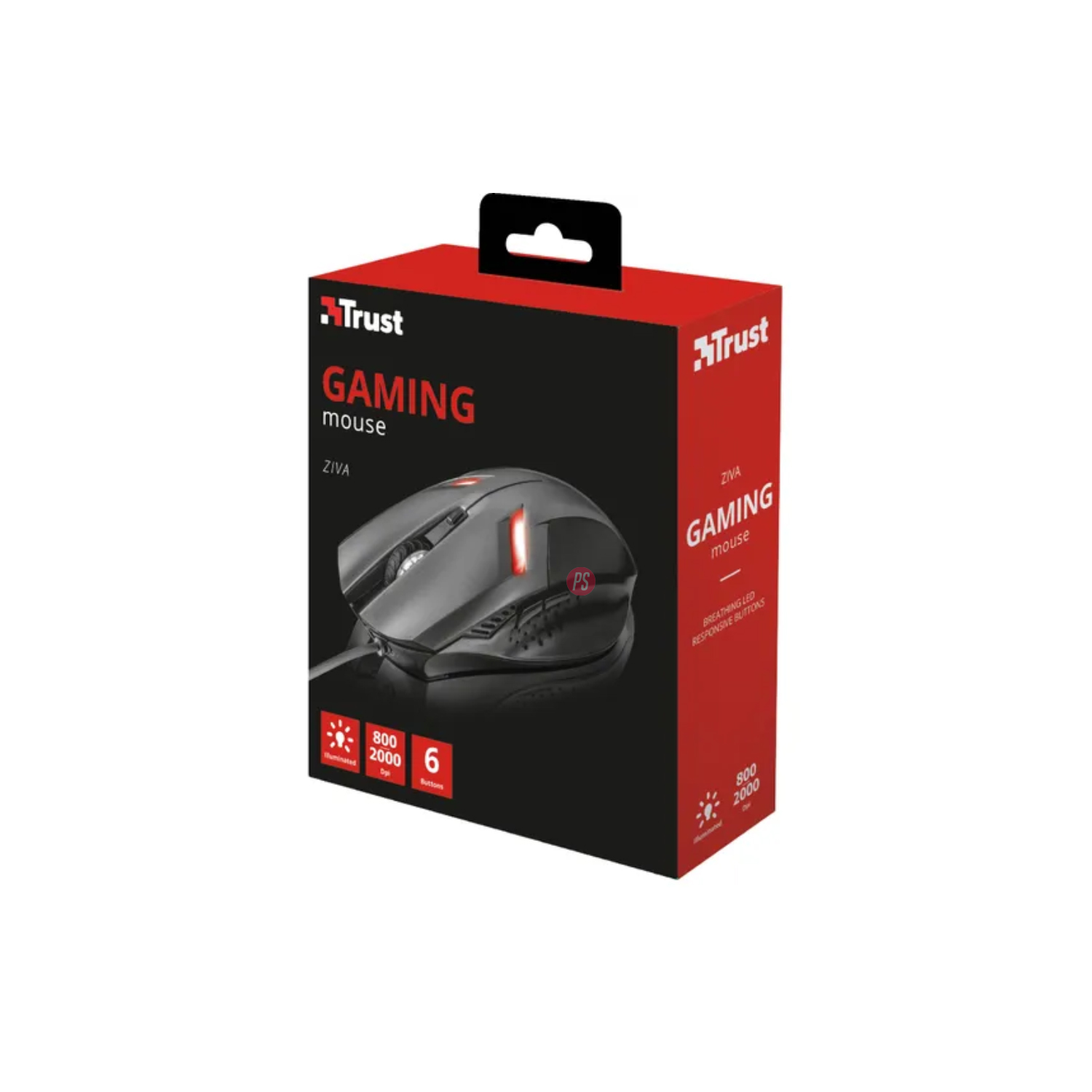 Mouse Gamer Iluminación Ziva - PS - Miniatura 4