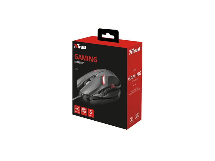 Mouse Gamer Iluminación Ziva - PS 4