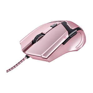 Mouse Gamer Rosado Iluminación GXT 101P GAV - PS
