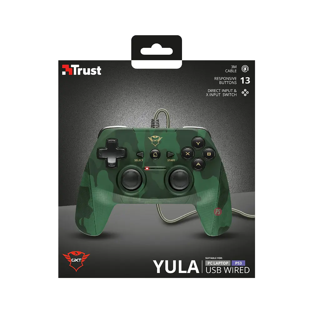 Joystick Usb Diseño Militar Gxt 540c Yula - PS 5