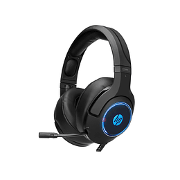 Audífonos Gamer 3.5mm Iluminación Azul Hp DHE-8003 - PS