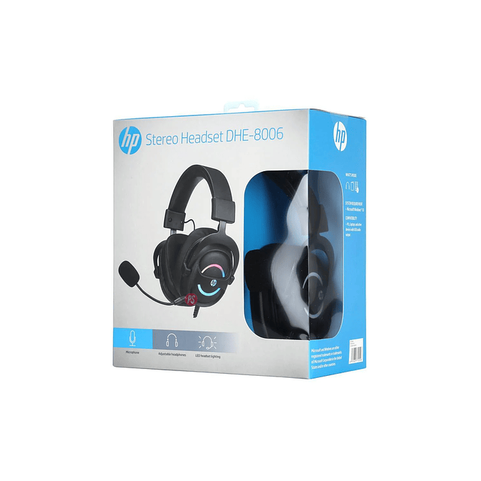 Audífonos Gamer Rgb Audio 7.1 Hp DHE-8006 - PS 5