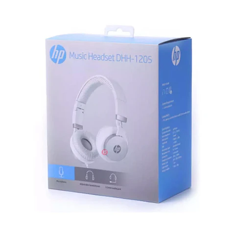 Audífonos 3.5mm Manos Libres Blanco Hp DHH-1205 - PS