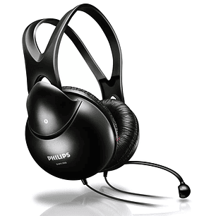 Audífonos Con Micrófono Para PC Philips Shm1900 - PS