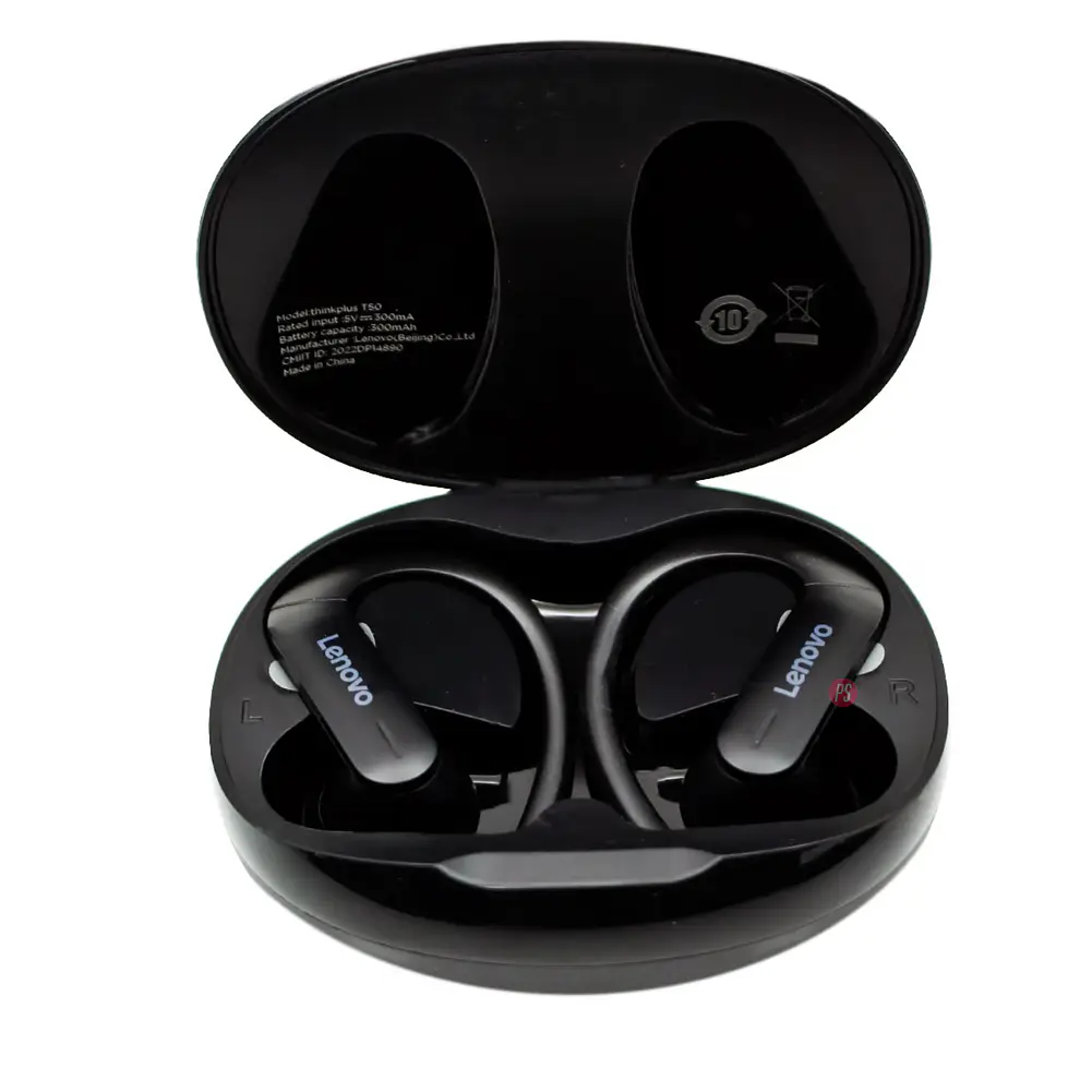 Audífonos Bluetooth Lenovo T50 Color Negro - PS 1