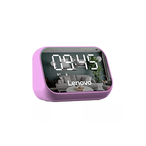 Reloj Despertador Con Parlante Bluetooth Lenovo Ts13 Rosa - PS