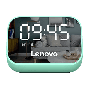 Reloj Despertador Con Parlante Bluetooth Lenovo Ts13 Verde - PS