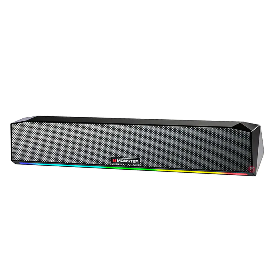 Parlante Gamer Rgb Barra Sonido 25w Monster G01 - PS 1