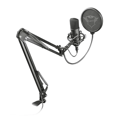Micrófono Para Streaming Usb Gxt 252+ Emita - Ps