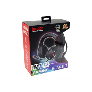 Audífonos Gamer 7.1 Iluminación Rgb Imation Imx13 - PS