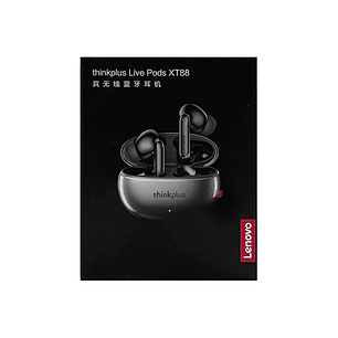 Audífonos Bluetooth Lenovo Xt88 Color Negro - PS