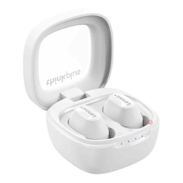 Audífonos Bluetooth Lenovo Xt62 Color Blanco - PS