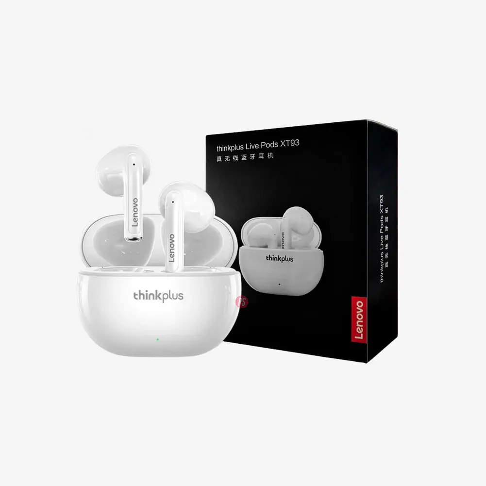Audífonos Bluetooth Lenovo Xt93 Color Blanco - PS 2