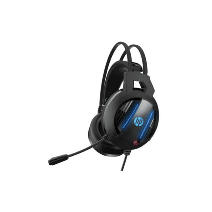 Audífonos Gamer 3.5mm Iluminación Azul Hp Dhe-8001 - Ps 2