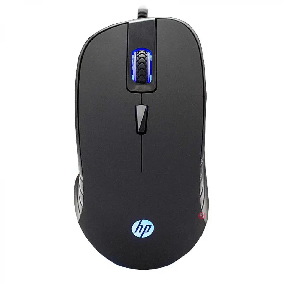 Mouse Gamer Iluminación Azul HP G100 - PS 1