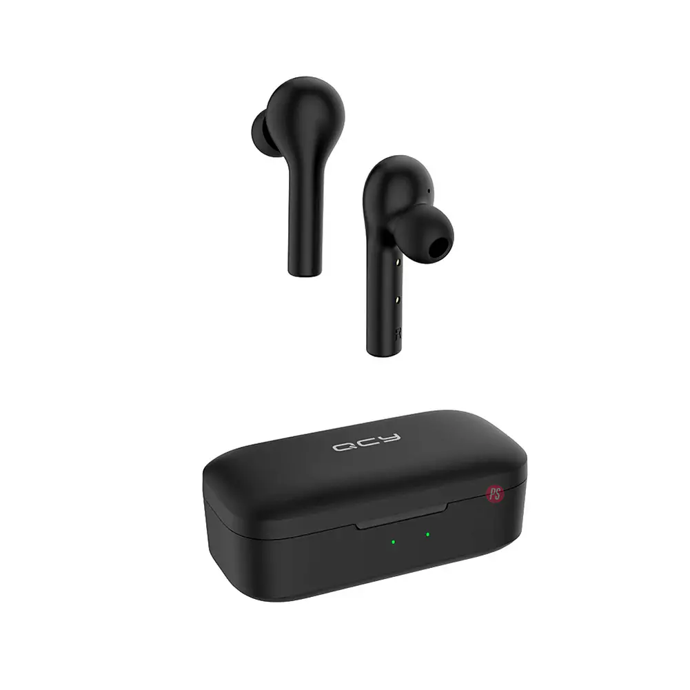 Audífonos Bluetooth Tws Qcy T5 Color Negro - PS 1