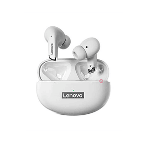 Audífonos Bluetooth Lenovo Lp5 Color Blanco - PS
