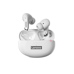 Audífonos Bluetooth Lenovo Lp5 Color Blanco - PS