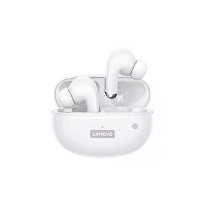 Audífonos Bluetooth Lenovo Lp5 Color Blanco - PS