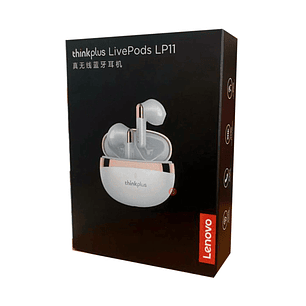 Audífonos Bluetooth LivePods Lenovo Lp11 Blanco - PS