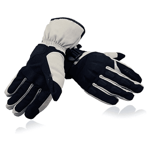 Guantes Para Moto Térmicos Protección Nudillos Beige - PS