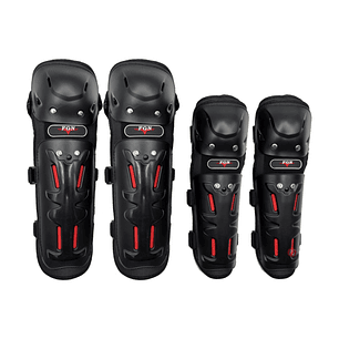Set Rodilleras Y Coderas Para Motos Fgn - Ps