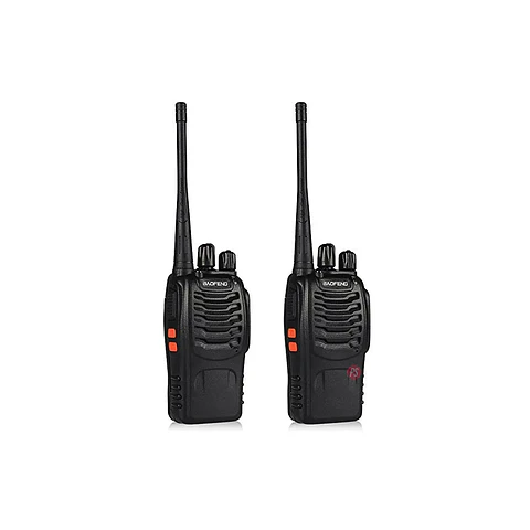Pack 2 Radios Transmisor Walkie Tolkie Baofeng 888s - Ps