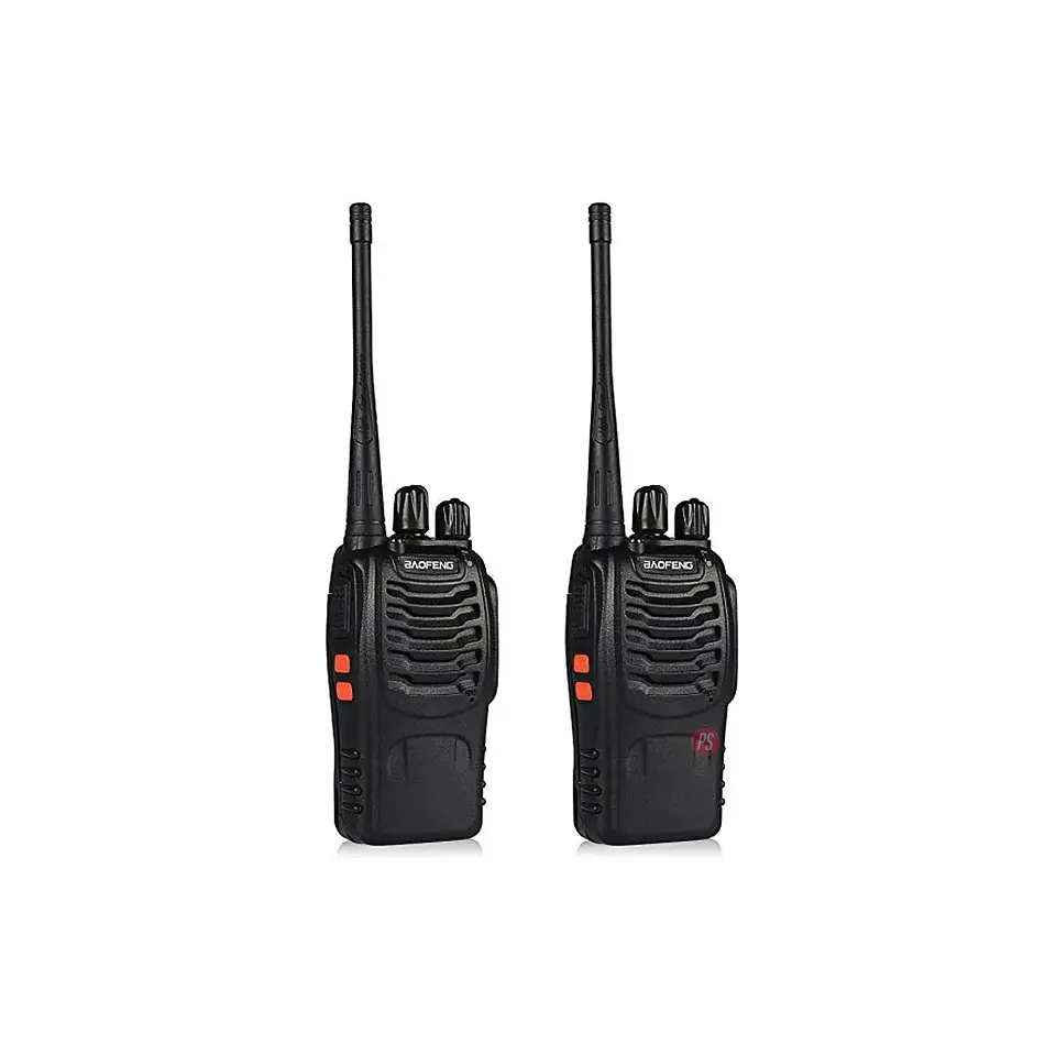 Pack 2 Radios Transmisor Walkie Tolkie Baofeng 888s - Ps 1